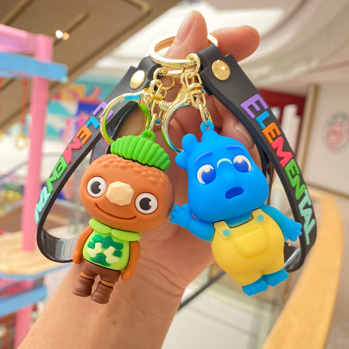 Cadena de teclas de muñeca de dibujos animados al por mayor JDC-KC-JCAI080