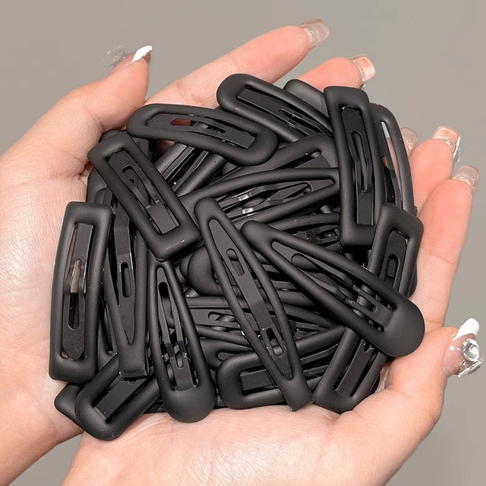 Wholesale Black Matte Hair Clips for Women