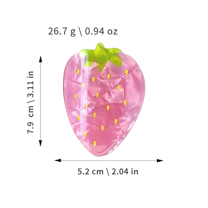 Wholesale Strawberry Design Hair Claw Clip Fashion Hair Accessory