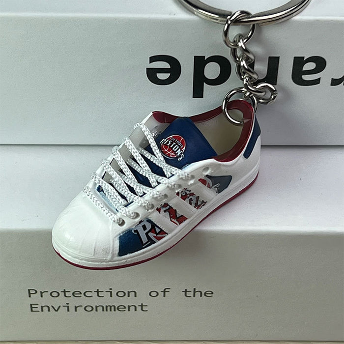 Wholesale PVC Mini Board Shoe Keychain (F) JDC-KC-XingS011