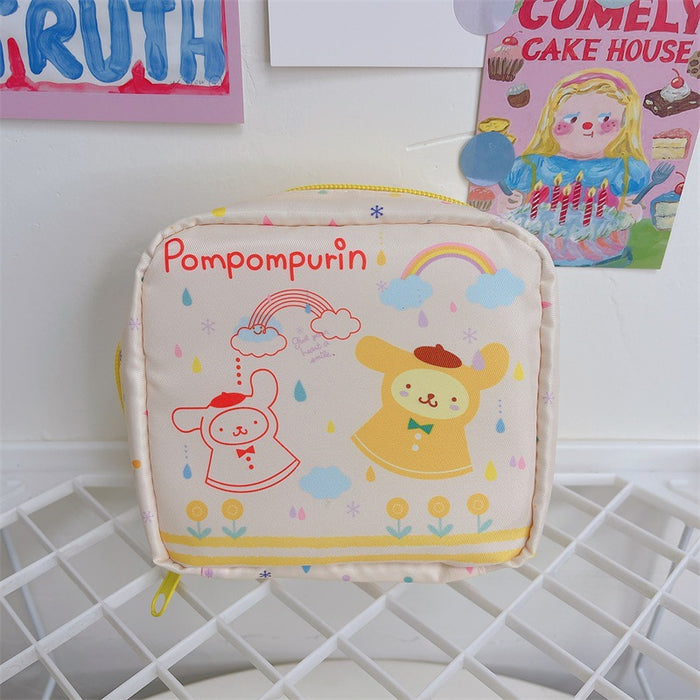 Wholesale Cotton Sanitary Napkin Storage Bag Portable Large Capacity Storage Bag (S) JDC-CS-YC003