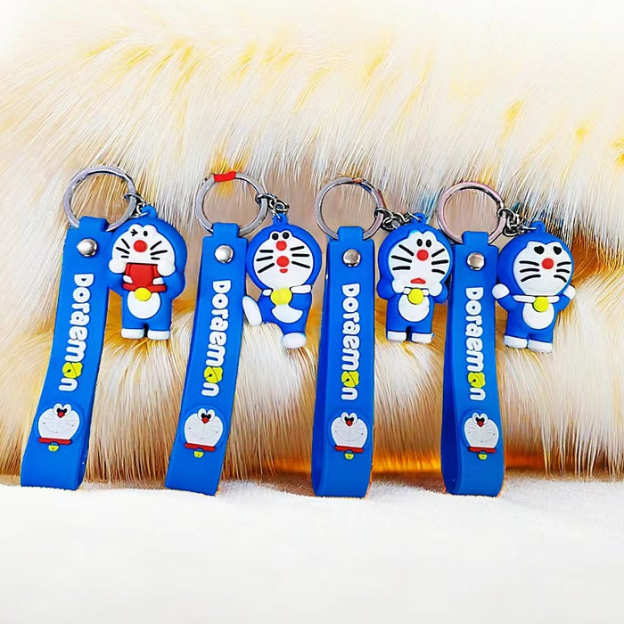 Wholesale Cute Cartoon Anime Silicone Keychains JDC-KC-Zhenl004