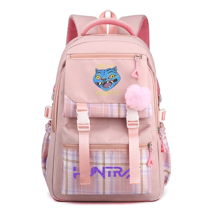Wholesale  Kpop Printed School Bag Junior High School Large Capacity Backpack