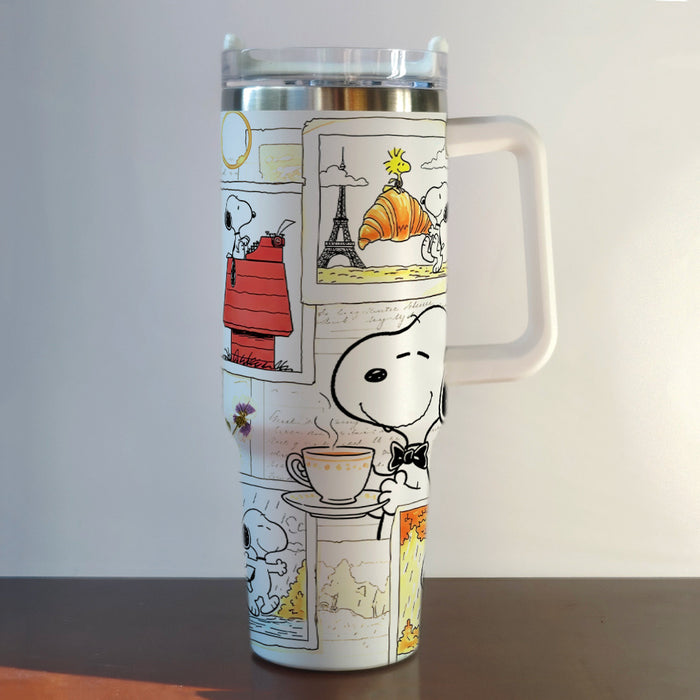 Wholesale Stainless Steel Insulated Tumbler 40oz with Handle Car Cup MOQ≥2