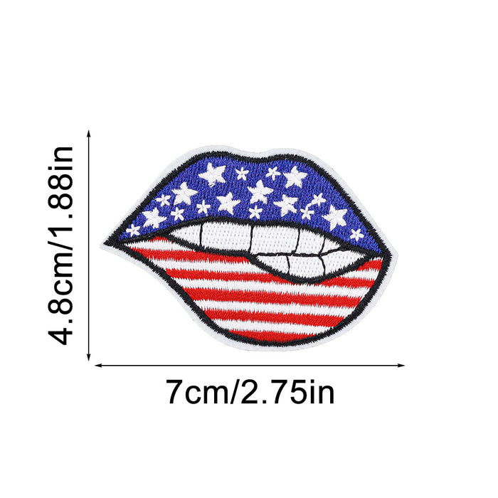 Wholesale Independence Day Embroidery DIY Patches