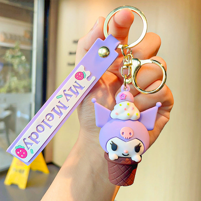 Wholesale Glue Cartoon Keychain (S) JDC-KC-YuHui002