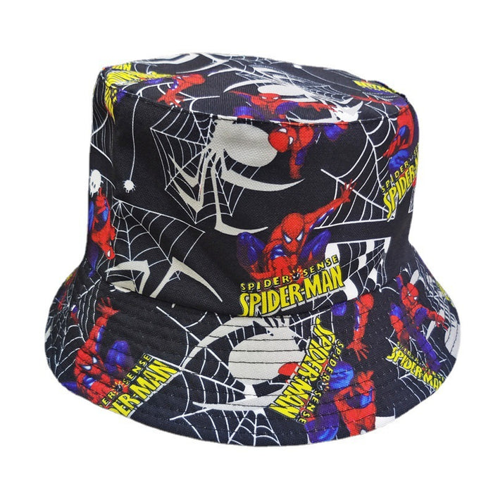 Wholesale Cartoon Print Cotton Bucket Hat JDC-FH-BoD017