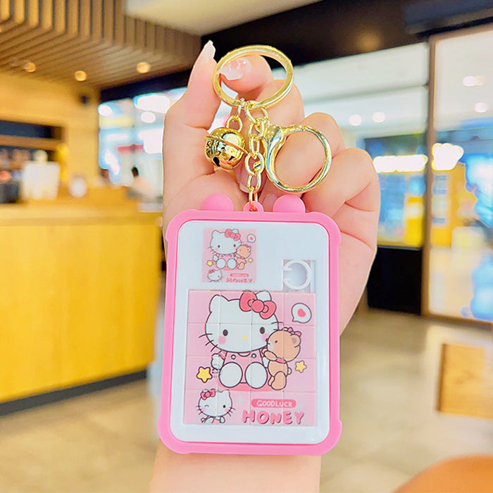 Wholesale Cartoon Handheld Jigsaw Puzzle Game Keychain JDC-KC-KuM013