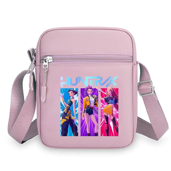 Wholesale Anime Cartoon Print Small Square Shoulder Bag For Boys Girls Cute PVC Crossbody Purse Fashion Accessory