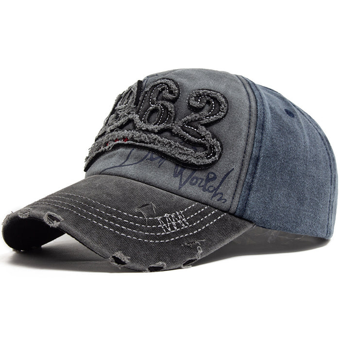 Wholesale Sun Hat Vintage Letter 1962 Number Baseball Cap