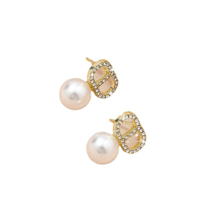 Wholesale Pearl Earrings Women's Autumn and Winter High-end Elegant Unique Earrings