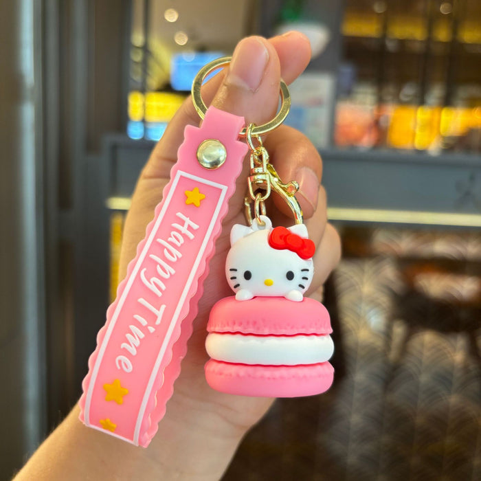 Wholesale Cartoon Silicone Anime Keychain JDC-KC-PengYu044