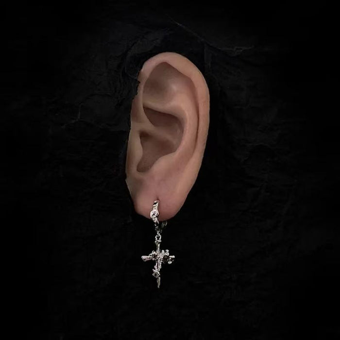 Wholesale cross earring sweet cool earbuckle earrings