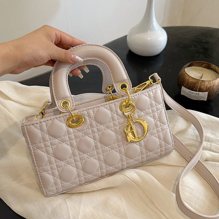 Wholesale  Women's Bag Rhombic Small Square Handbag All-match Elegant Shoulder Crossbody Bag