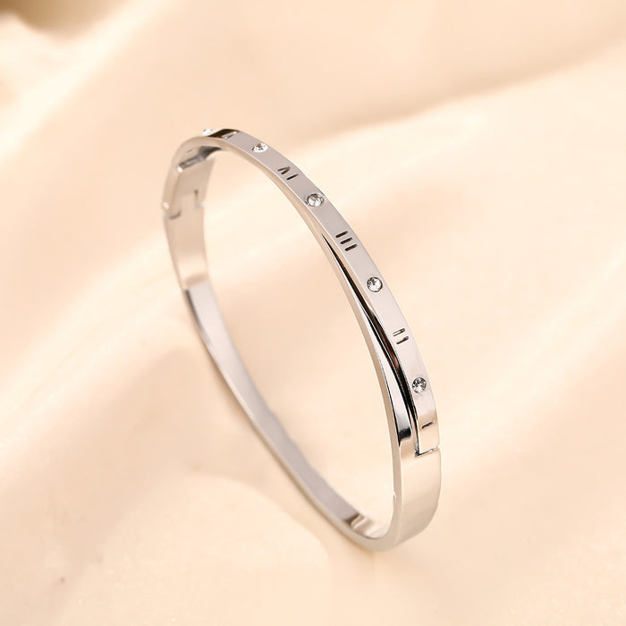 Wholesale Personalized Titanium Steel Bracelet JDC-BT-YinY022