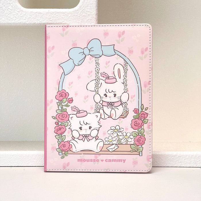 Wholesale Cute Pink Cartoon A5 Notebook Extra Thick Lined Journal PU Leather Cover Stylish Diary