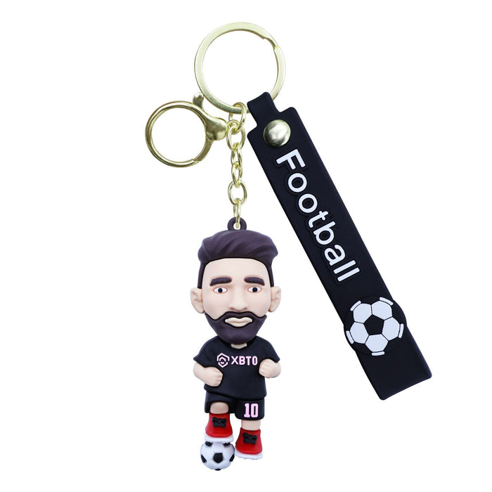 Wholesale 10pcs World Cup Football Star Keychain