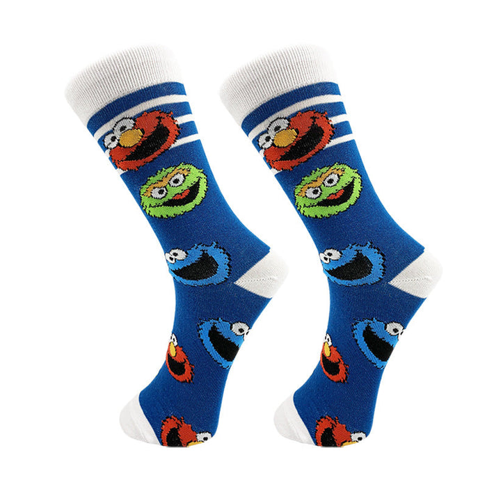 Wholesale Cotton Cartoon Tube Socks JDC-SK-YiYan008