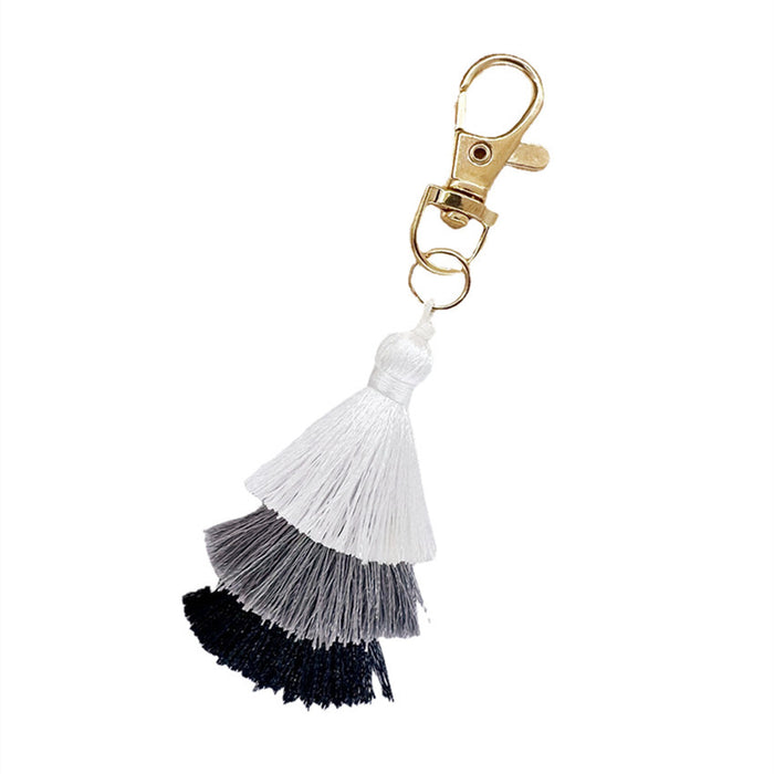 Wholesale Cotton Tassel Keychain JDC-KC-WoD001