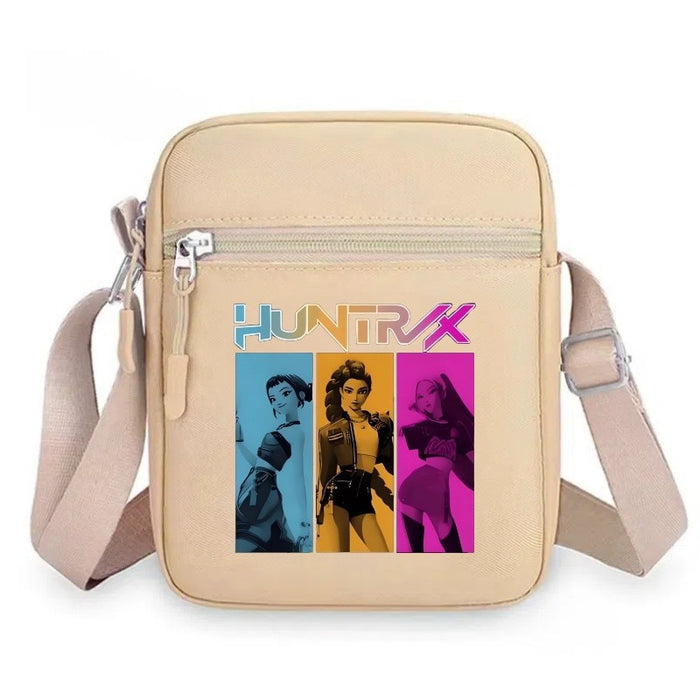 Wholesale Anime Cartoon Print Small Square Shoulder Bag For Boys Girls Cute PVC Crossbody Purse Fashion Accessory