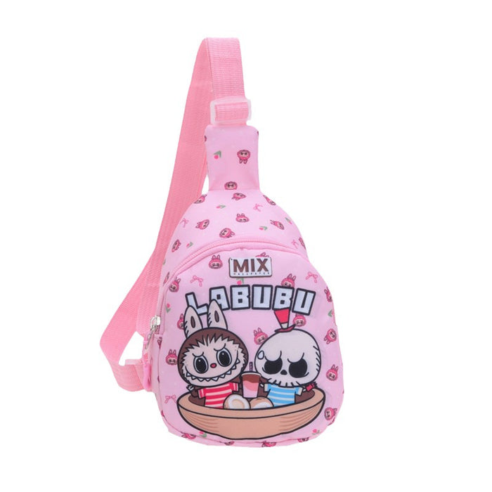 Wholesale Kidsren' s Chest Bag Cartoon Cute Small Backpack Kindergarten Messenger Bag Outdoor Coin Purse