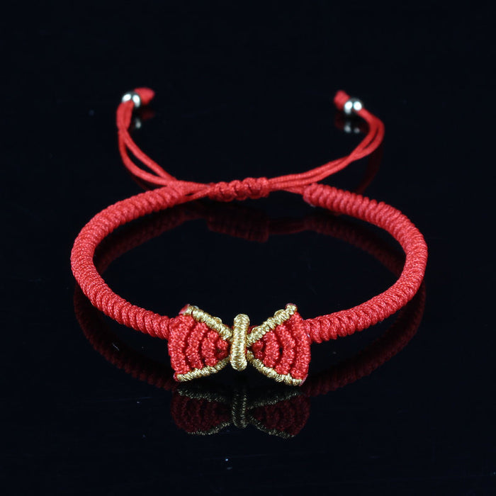 Wholesale Bracelet Hand-woven Bow Bracelet King Kong Knot Hand Rope Women's Bracelet