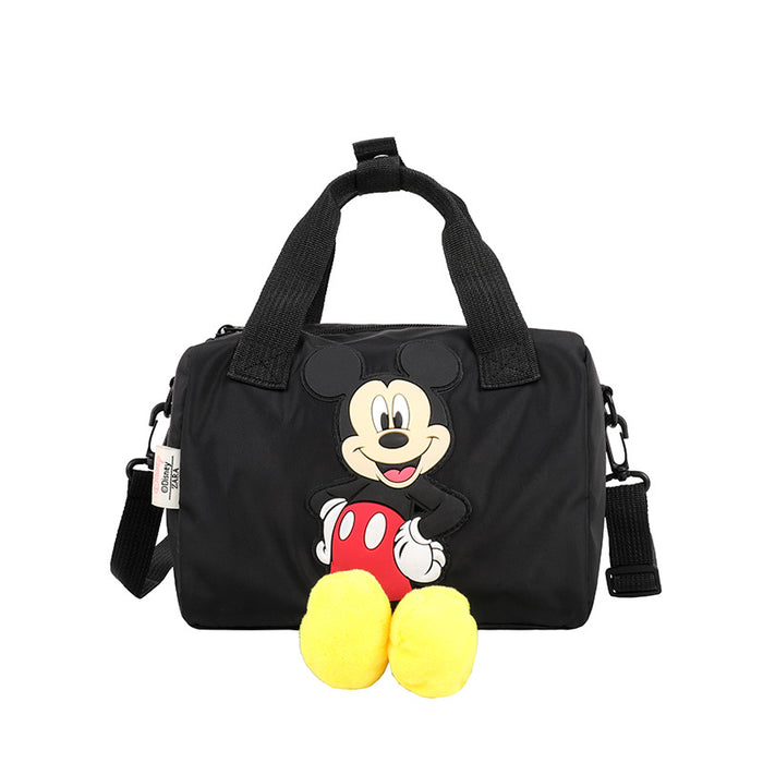 Wholesale Cartoon style personalized shoulder bag, new fashion trend shoulder bag, western-style crossbody cylindrical bag
