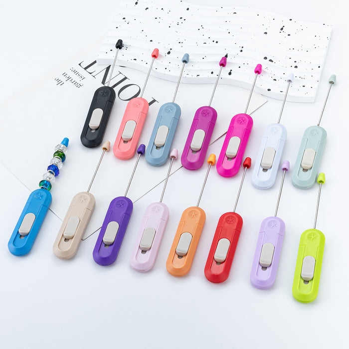 Wholesale Creative DIY beaded express convenient unboxing artifact art handmade paper cutter