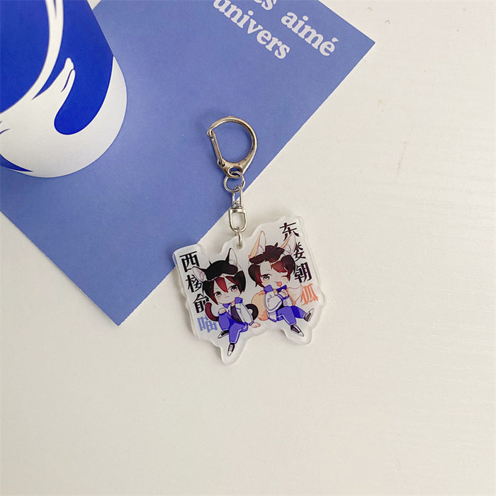 Wholesale Cartoon Acrylic Keychains JDC-KC-ChuangYi015