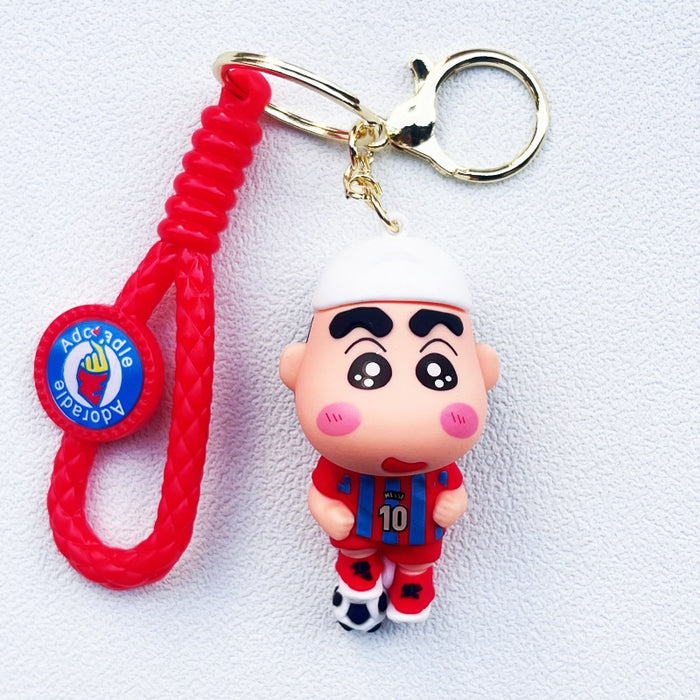 Wholesale PVC Cartoon Doll Keychain JDC-KC-WuYi166