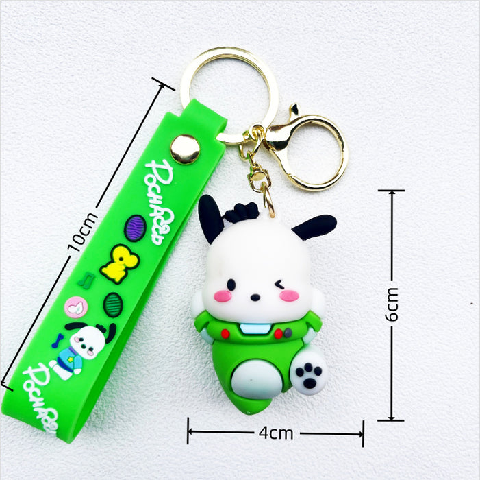 Wholesale PVC Cartoon Doll Keychain JDC-KC-WuYi191