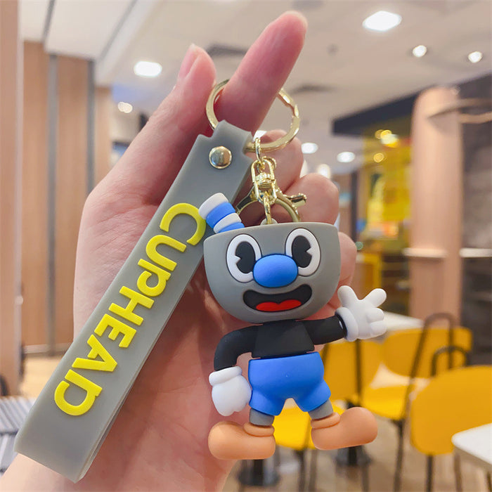 Wholesale Cartoon Teacup Monster Keychain