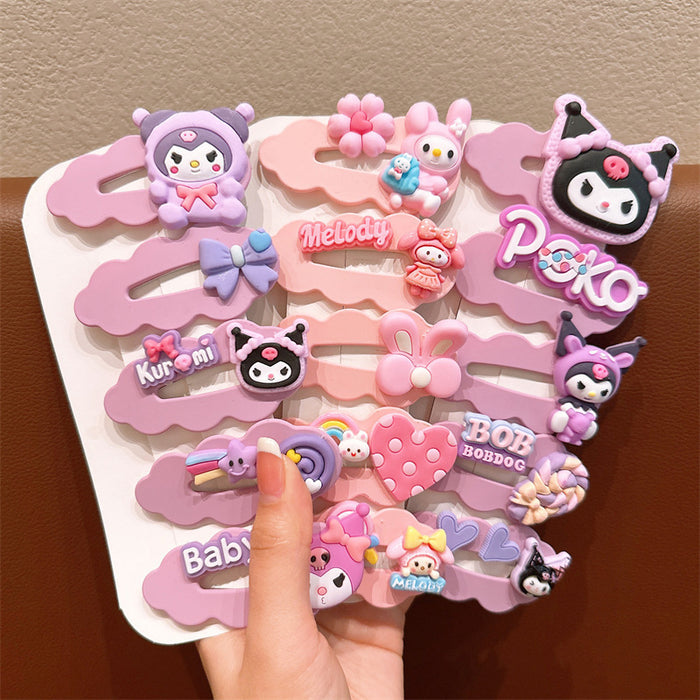 Wholesale Cute cartoon children' s hair clips bobby pins