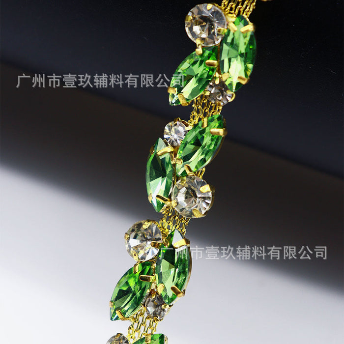 Wholesale DIY Rhinestone Claw Chain Clothing Accessories