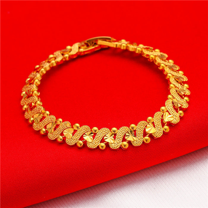 Wholesale Imitation Gold Love Bracelet Fashion