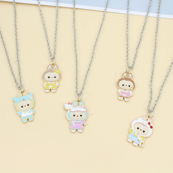 Wholesale Cute Cartoon Alloy Pendant Necklace