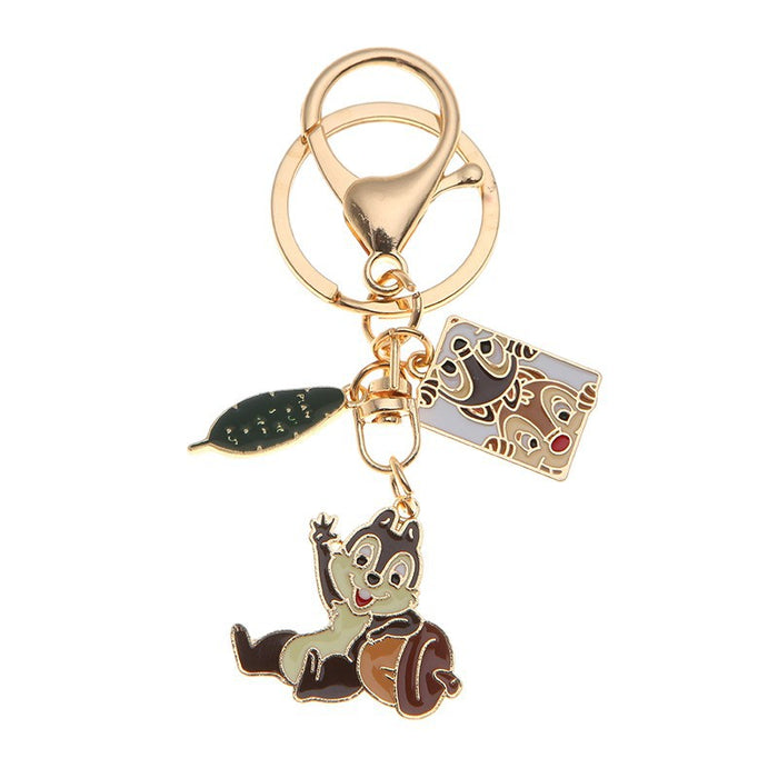 Wholesale Creative Cartoon Squirrel Metal Keychain Cute Animation