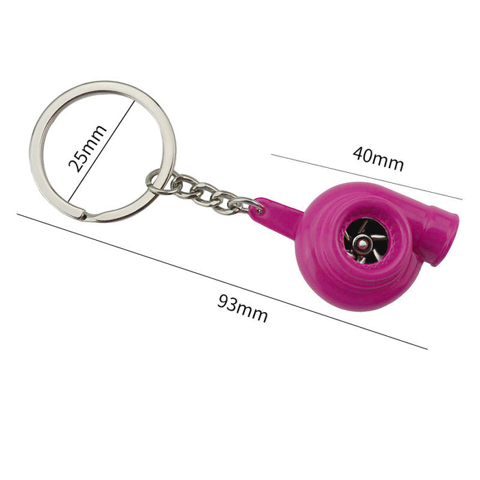Wholesale Mini Metal Turbo Keychain
