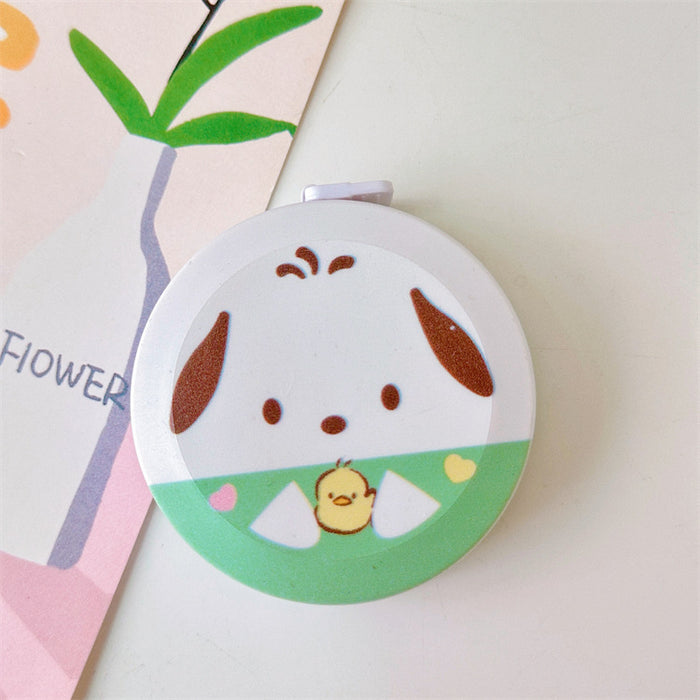 Wholesale Cute Girl Heart Measuring Ruler Tape Measure Portable Round Pull Ruler Automatic Telescopic Soft Ruler Measurements Ruler