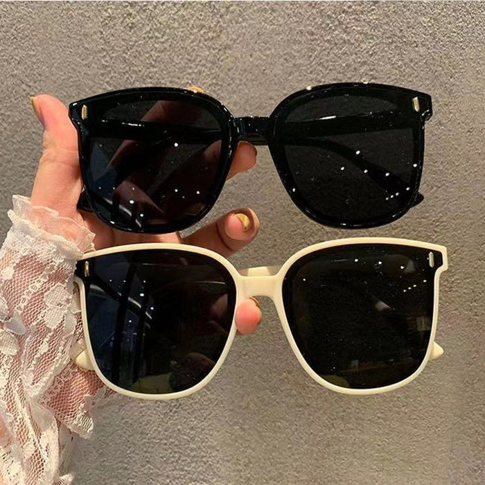 Wholesale sunglasses women's high-end fashion large frame net red same style sunglasses