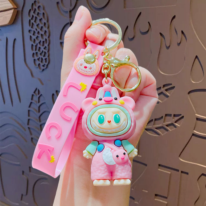 Wholesale Creative CartoonDoll Keychain Couple School Bag Pendant