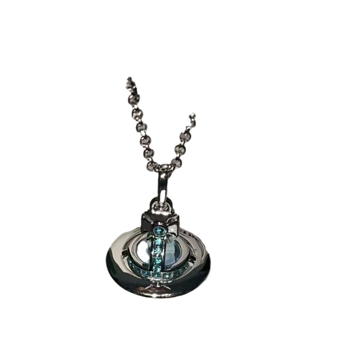 Wholesale Three dimensional star necklace Saturn niche fashion versatile collarbone chain