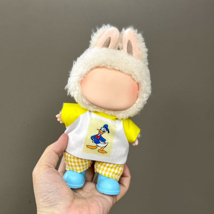 Wholesale Only clothes are suitable for 17cm blind box pendant plush doll clothes