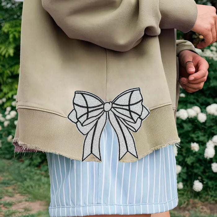 Wholesale Ball Bow Embroidery Cloth DIY Patches