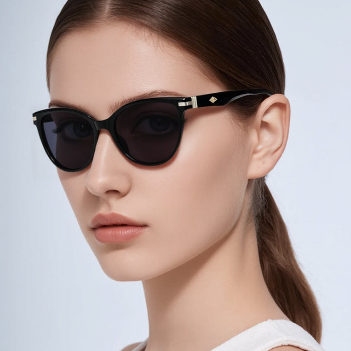 Wholesale Fashionable sunglasses, high-end retro street photography glasses, trendy UV resistant sunglasses