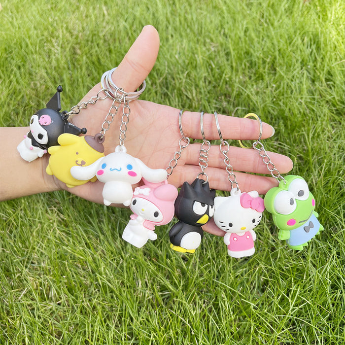 Wholesale Pvc Cartoon Doll Keychain JDC-KC-RuiXin002