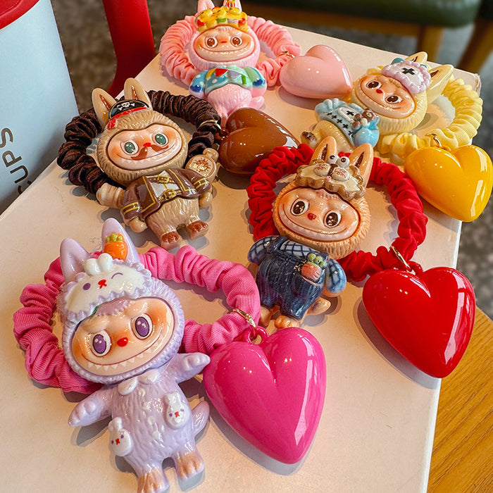 Wholesale Cute cartoon headband, heart-shaped pendant, hair accessory, headband