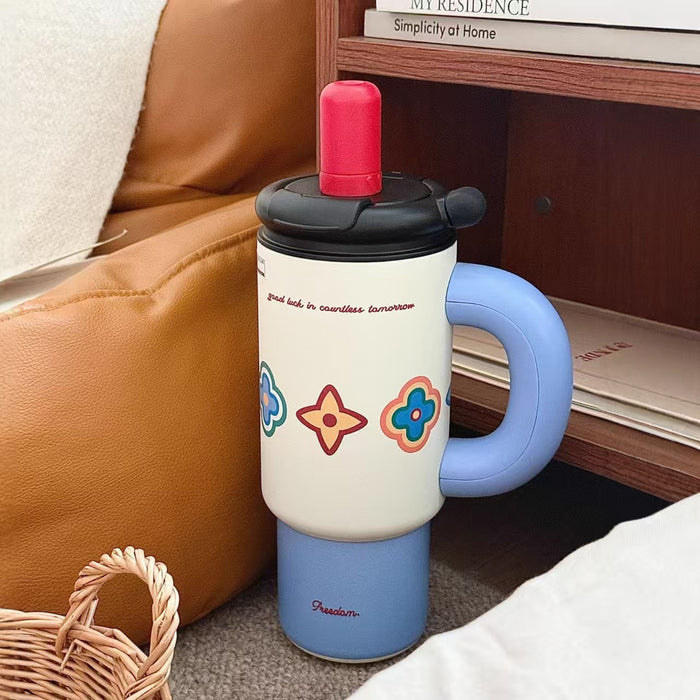 Wholesale Tumbler ice bullies cup Straw cup 316 stainless steel water bottle