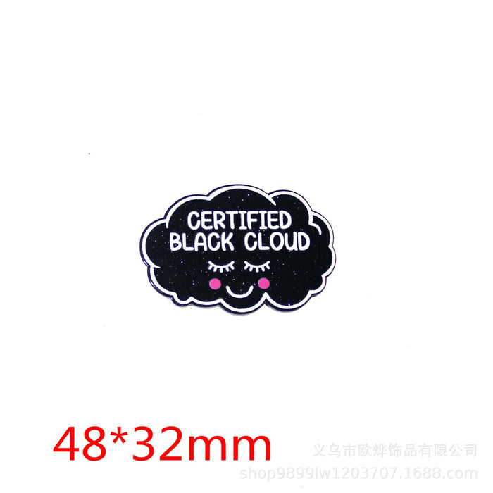 Wholesale Cartoon Organ Acrylic Pin DIY Patch Accessories JDC-FK-OuYie009