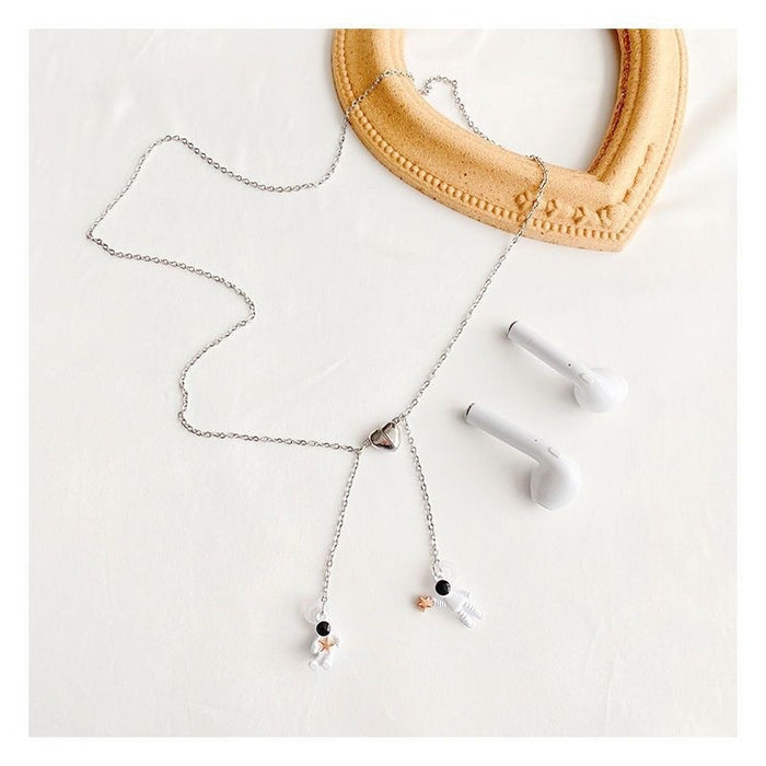 Wholesale Earphone necklace, eyeglass chain, anti drop headphone necklace